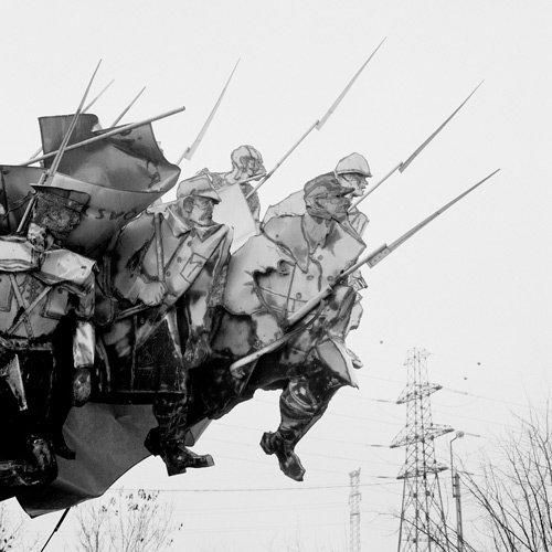  Bela Kun memorial in Memento Park, Budapest